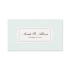 Estilo de Chaveta do Procurador Elegante Azul Clar