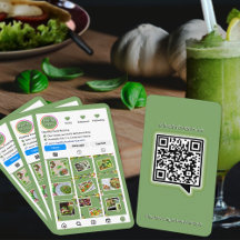 Estilo do Instagram de Tendy Services de Comida Ve