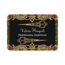 Estilo dobro do profissional das tesouras de