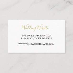 Cartão De Visita Estilo indiano ouro vermelho Wesite Wedding