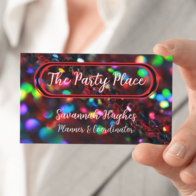 Cartão De Visita Estimulação Vermelha Escura (Criador carregado)