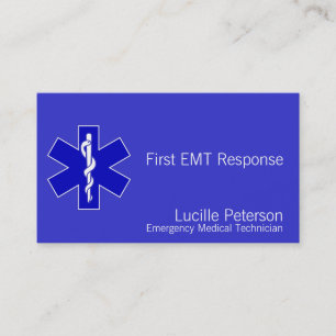 Cartão De Visita Estrela da Vida (Escuro)