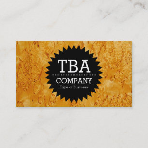 Cartão De Visita Estrela do Círculo Negro v2 - Madeira 03