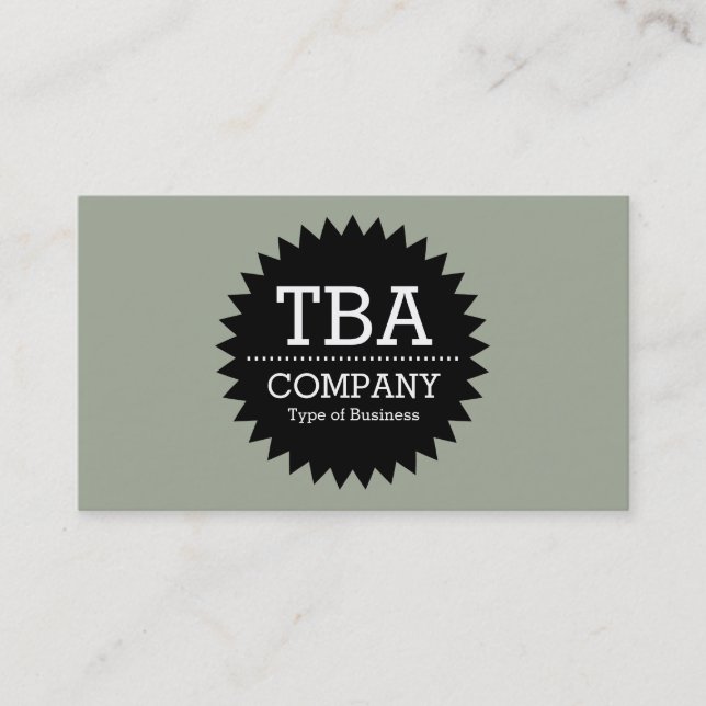 Cartão De Visita Estrela do Círculo Negro v2 - Sage do Deserto (Frente)