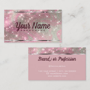 Cartão De Visita Estrelas Brilhantes, Brilhantes e Brilhantes, do R