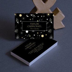 Cartão De Visita Estrelas & espaço das galáxias