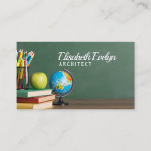 Cartão De Visita Estudo de Férias de Celebração do Ensino Escola
