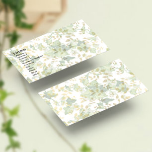 Cartão De Visita Eterno Ivy