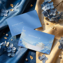 Ethereal Chinoiserie Azul Paisagem Pagode Floral