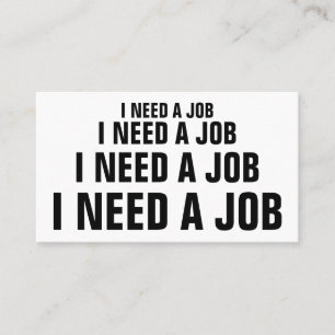 CARTÃO DE VISITA EU PRECISO UM TRABALHO