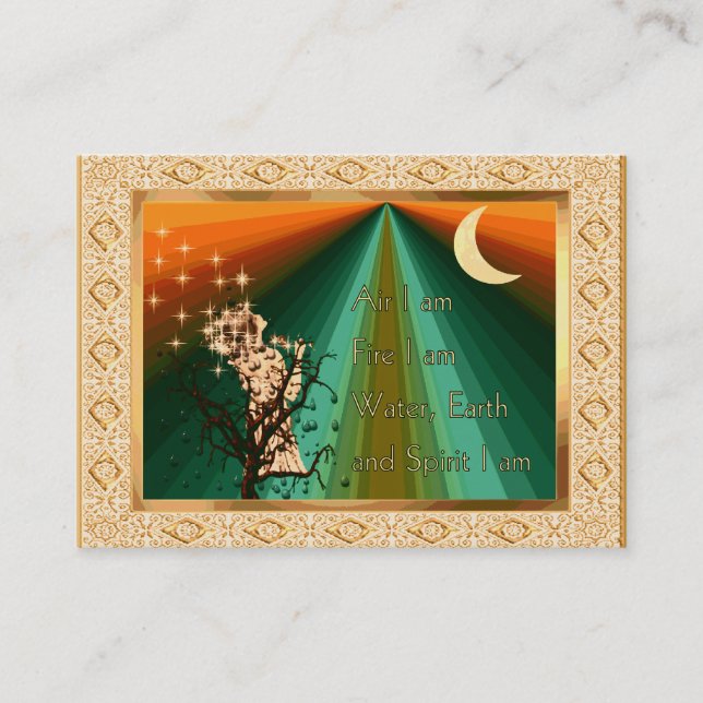 Cartão De Visita Eu sou (Frente)