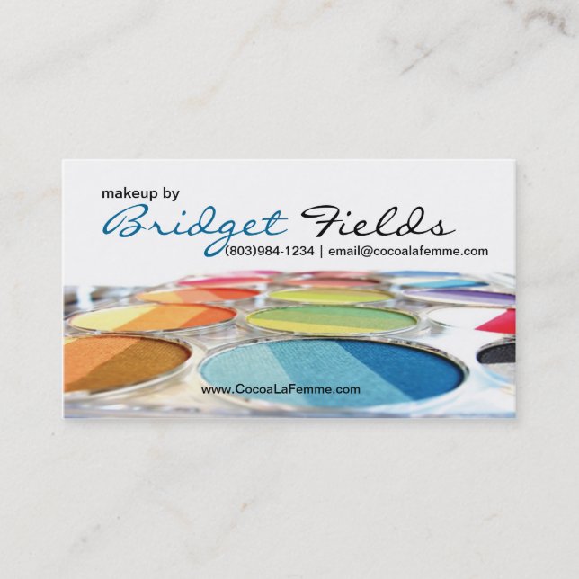 Cartão De Visita Eu sou composição (Frente)