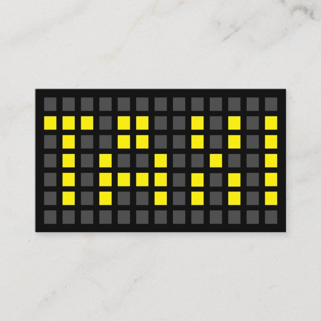 Cartão De Visita Eu sou seu motorista de táxi ou de ônibus (Frente)