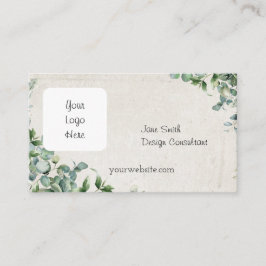 Cartão De Visita eucalipto