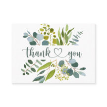 Eucalyptus Greenery Obrigado