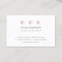 Europeia *Pequenas Flores* Torres Rosa Daisies . m