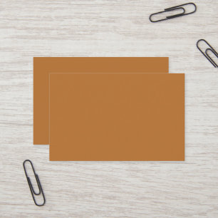 Cartão de visita Europeu Copper Brown