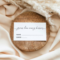 EVERLEIGH Adivinha Quantos Tíquetes De Jogo De Kis