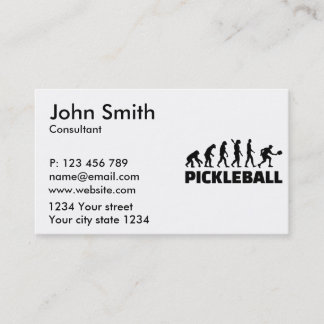 Cartão De Visita Evolução do jogo