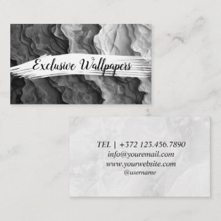 Cartão De Visita Exclusive Handmade Luxury Wallpapers