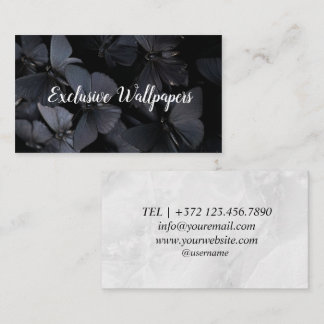 Cartão De Visita Exclusive Handmade Luxury Wallpapers