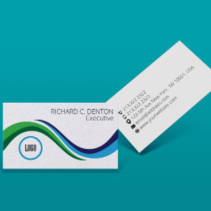 Cartão De Visita Executivo Administrativo Profissional Corporativo