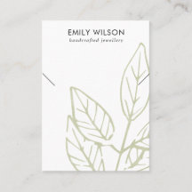 EXIBIÇÃO DE BANDA DA FAUNA FAUNA NECKLACE DE FOLHA