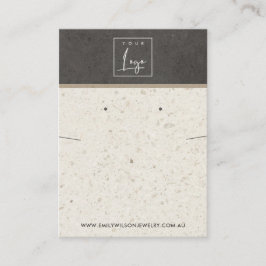 CARTÃO DE VISITA EXIBIÇÃO DE EXIBIÇÃO DE EXERCÍCIO DE CINZA BRANCA 