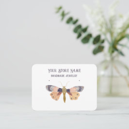 Cartão De Visita Exibição de Joia de Mama de Aquarela Personalizáve