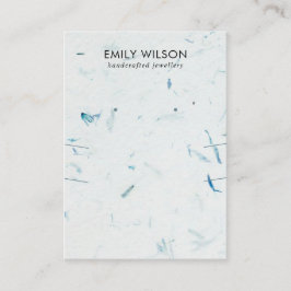 CARTÃO DE VISITA EXIBIÇÃO DE OUTROS PAPÉIS LONGOS DO NECKLACE MANIP