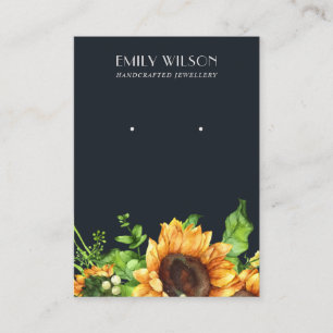 CARTÃO DE VISITA EXIBIÇÃO DO ESTUDO DO MARINHO AUTUMN FALL SFOWER