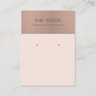 Cartão De Visita EXIBIÇÃO DO OUVIMENTO DO COBRE DE PINCO NEGRO ro