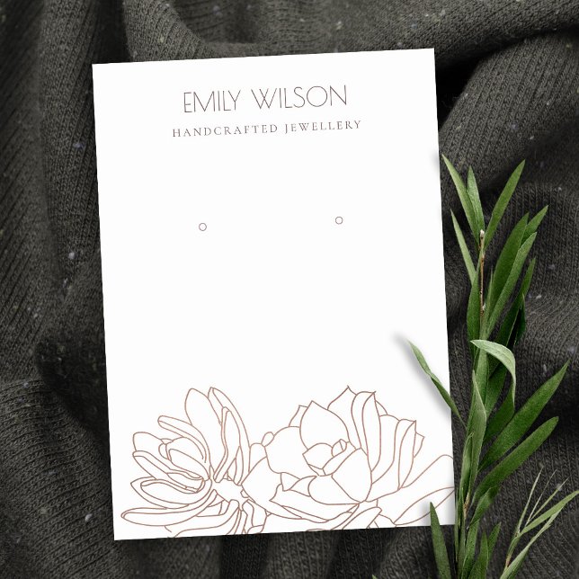 CARTÃO DE VISITA EXIBIÇÃO SUCCULENTA DE BRANQUEAMENTO DE PINCO AZUL (Criador carregado)