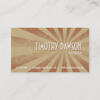 Cartão De Visita Explosão retro - vermelho