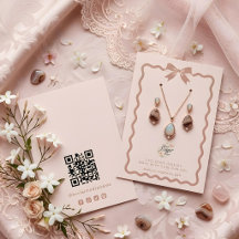 Exposição de Joias com Laço Coquette Marcação Rosa