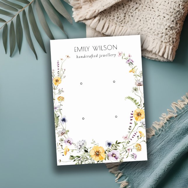 Cartão De Visita Exposição de Ouriço Amarelo de Maravilha Selvagem  (Criador carregado)