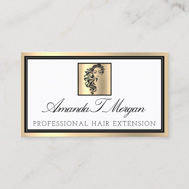 Cartão De Visita Extensão de Cabelo Eyelash Profissional Trava Lux  (Frente)