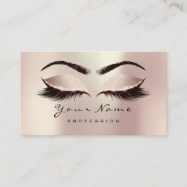 Cartão De Visita Extensão de Lâmpadas de Artista Lashes da Lâmpada 