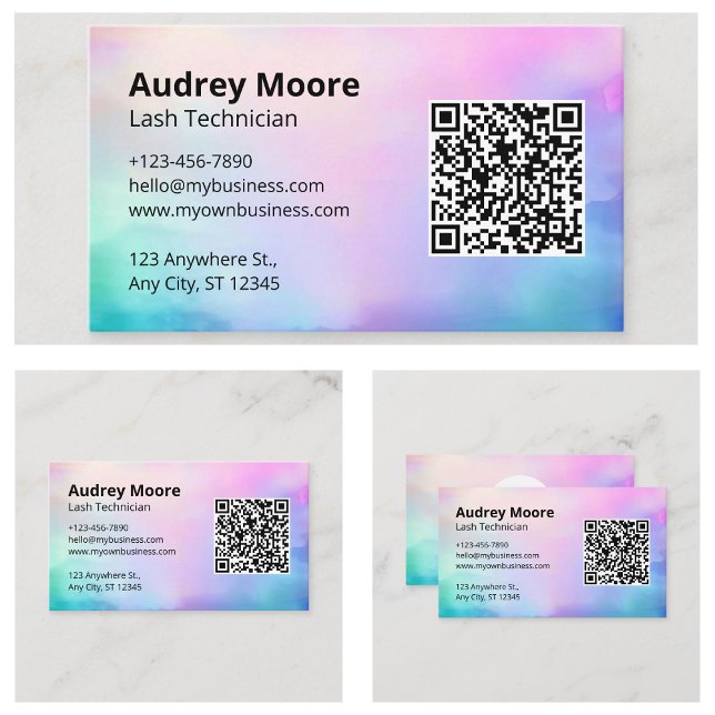 Cartão De Visita Eyelash (Eyelash Business Card
)