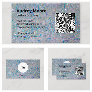 Cartão De Visita Eyelash Brows Lash Tech