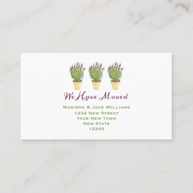 Cartão De Visita Fábrica pote | Movimentação de avisos Inserir cart (Frente)