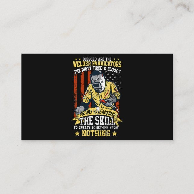 Cartão De Visita Fabricadores de soldadura de metais para máquinas  (Frente)