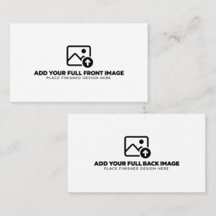 Cartão De Visita Faça o Upload do Seu Próprio Design Crie uma Marca