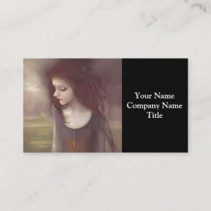 Cartão De Visita Fada Pequena Fantasia Whimsso