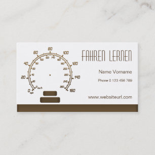 Cartão De Visita fahrschule