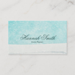 Cartão De Visita Falhas profissionais glamourosos, planície elegant