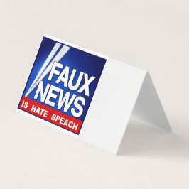 Cartão De Visita Faux News