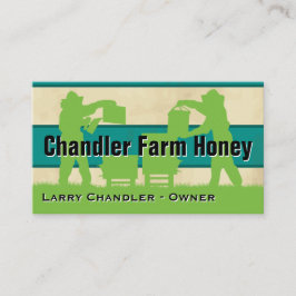 Cartão De Visita Fazenda da família Mel personalizada
