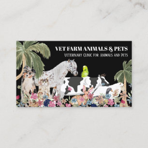 Cartão De Visita Fazenda de Petting Móvel
