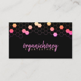 Cartão De Visita Fazenda Rosa, Caseira, Honeycomb